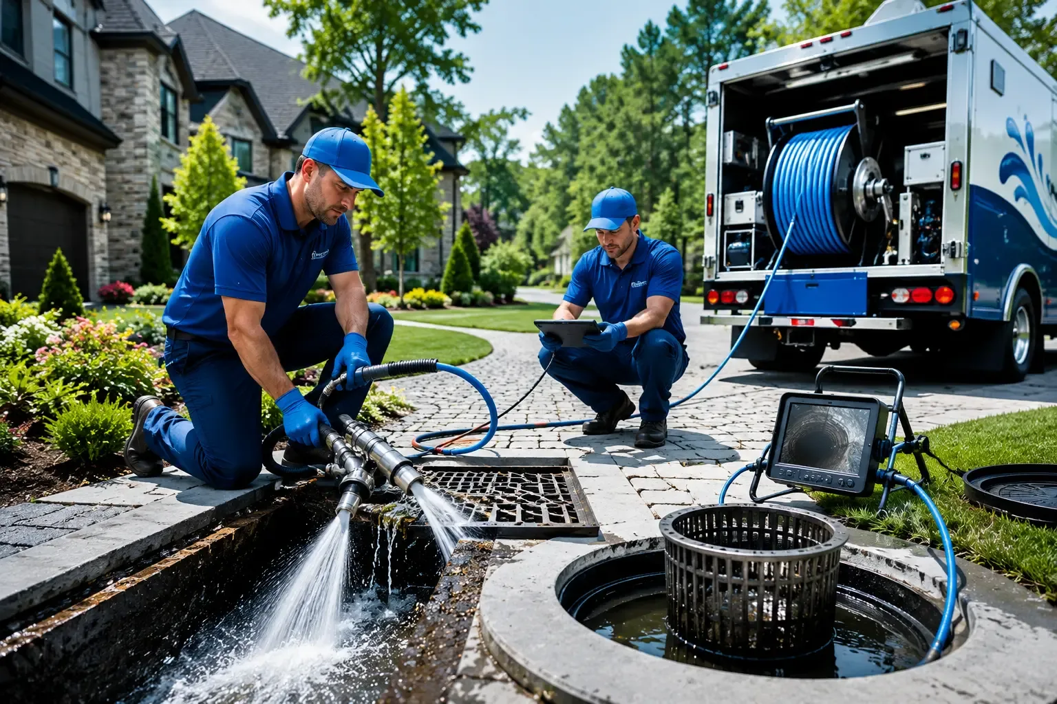 Local outdoor drain cleaning professionals in Yale, IL