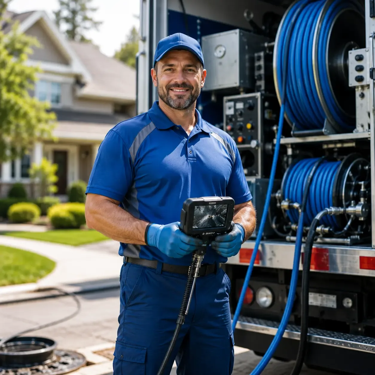Local outdoor drain cleaning specialists in Yale, IL